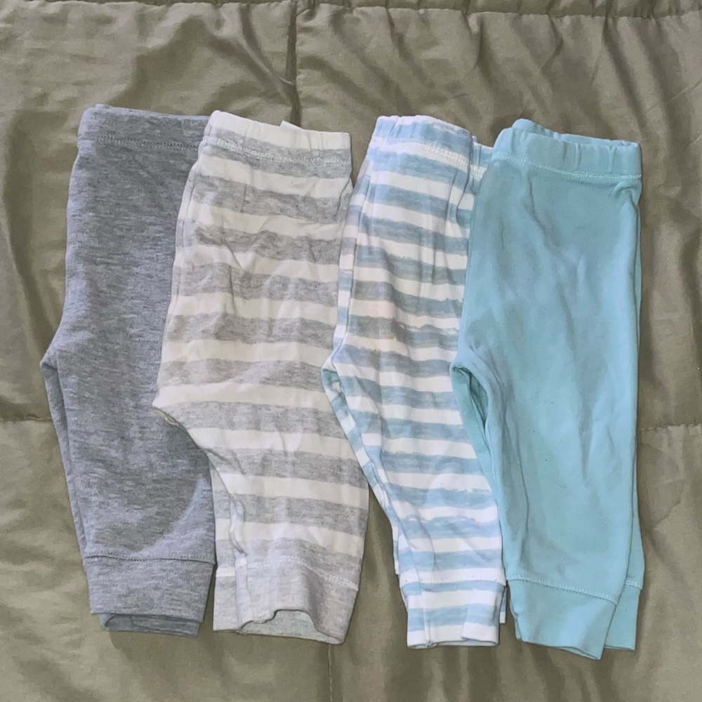 Lot of 4 3-6 month baby pants